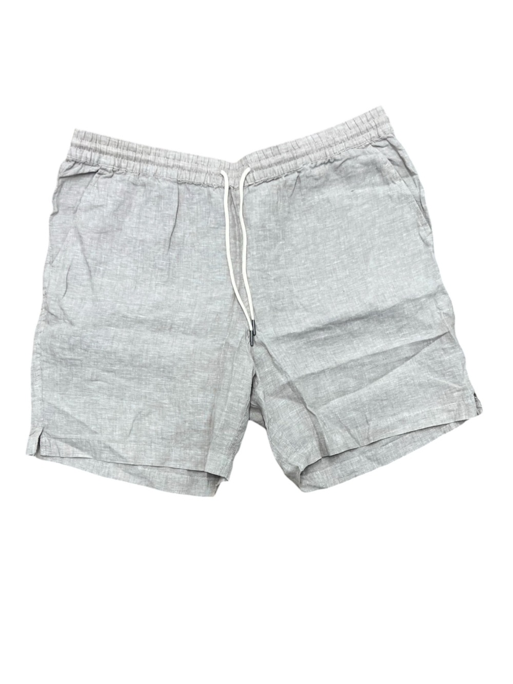 Quince Linen Drawstring Beach Shorts - 7" size XL